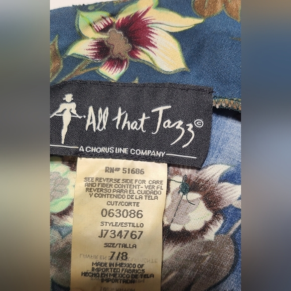 Vintage Dress All That Jazz Size 7/8 - Picture 5 of 8